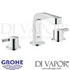 Grohe Lineare Three-Hole Basin Mixer S-Size  Spare Parts